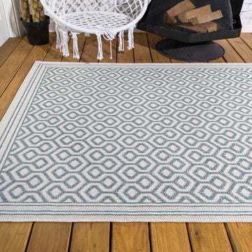 Marvao Diamond Trellis Indoor/outdoor Area Rug